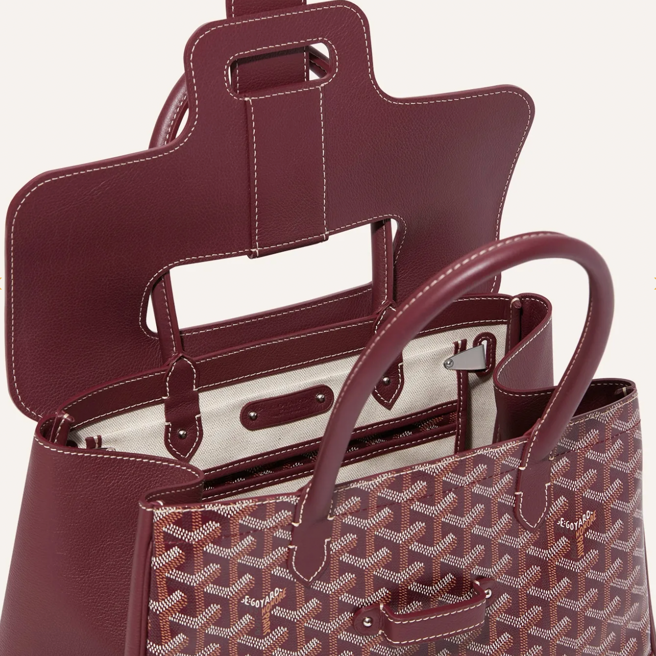 Goyard Vendôme MM (Burgundy)