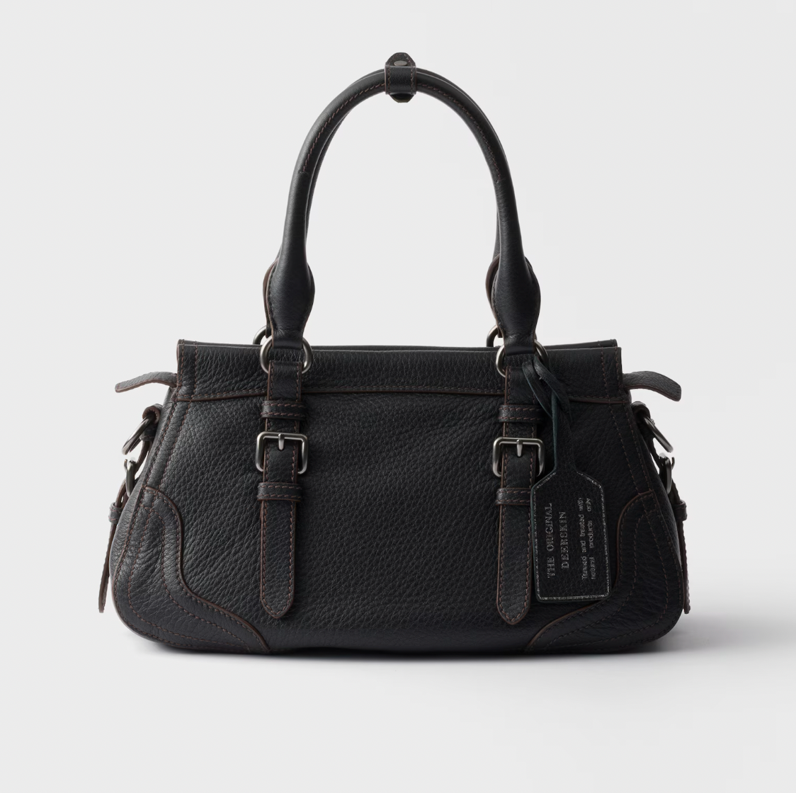 PRADA – Soft Leather Medium Tote / “Prada Soft” Bag