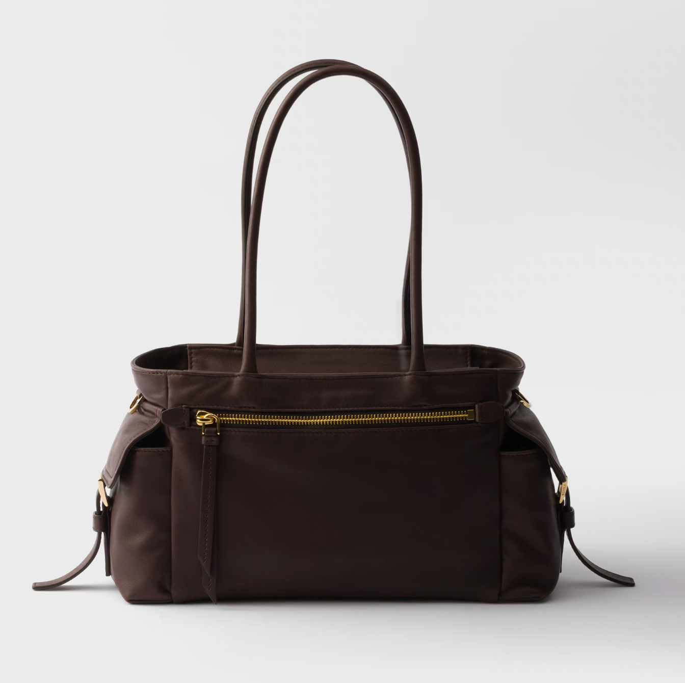 Prada Soft Leather Tote “Prada Soft” Medium