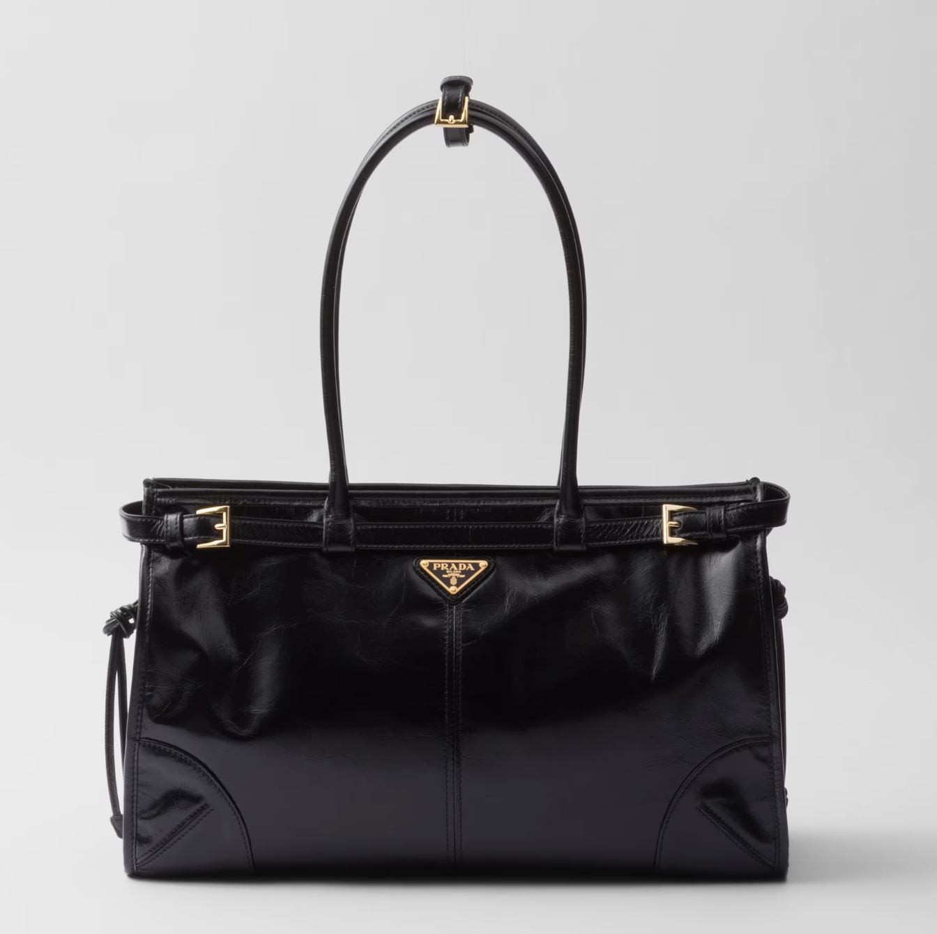 Prada Soft Leather Tote “Prada Soft” Medium