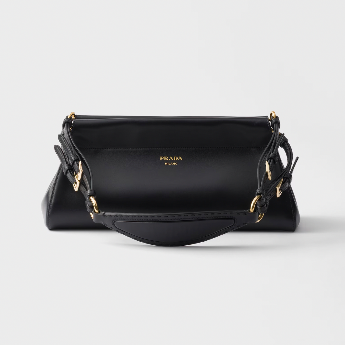 Prada Arqué Soft Leather Bag