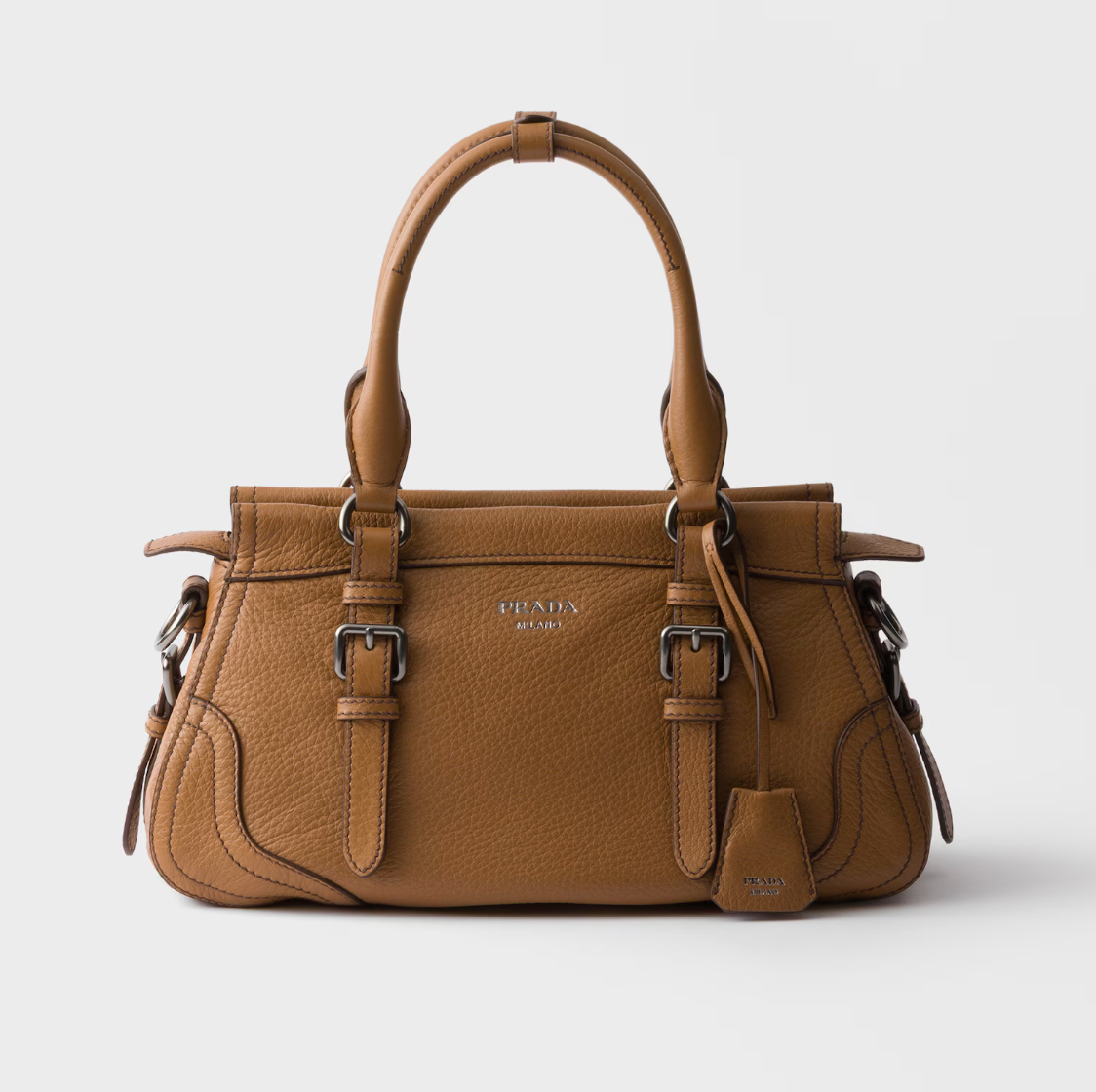 PRADA – Soft Leather Medium Tote / “Prada Soft” Bag